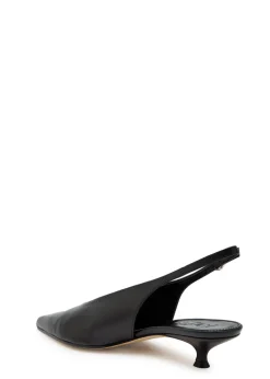 Camila 35 leather slingback pumps