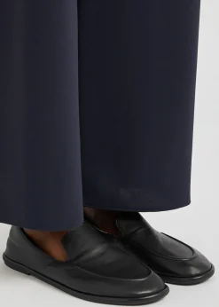 Canal leather loafers