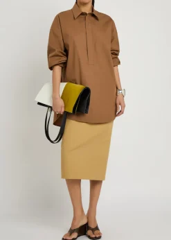 Candela cotton-poplin shirt