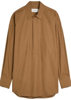 Candela cotton-poplin shirt