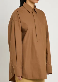 Candela cotton-poplin shirt