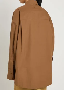 Candela cotton-poplin shirt
