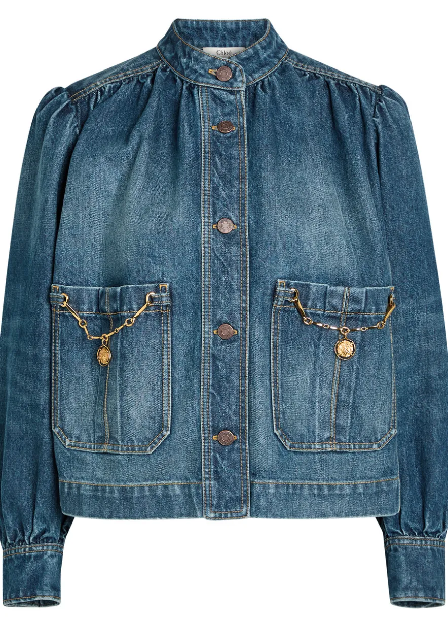 Capsule embellished denim jacket