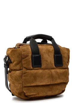 Caradoc micro suede cross-body bag