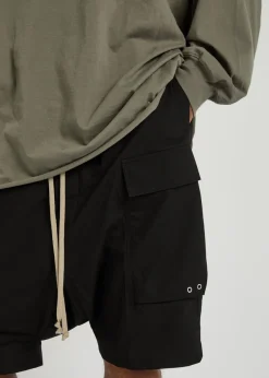 Cargo Pods cotton-poplin shorts