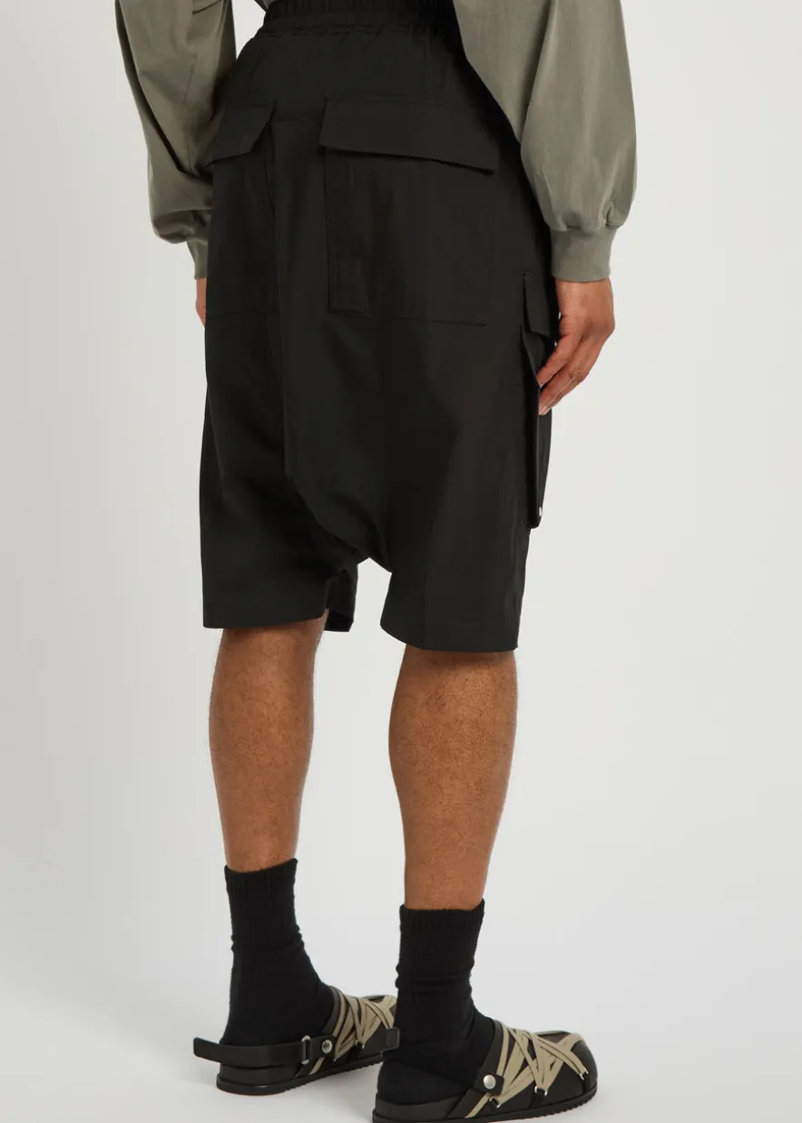 Cargo Pods cotton-poplin shorts