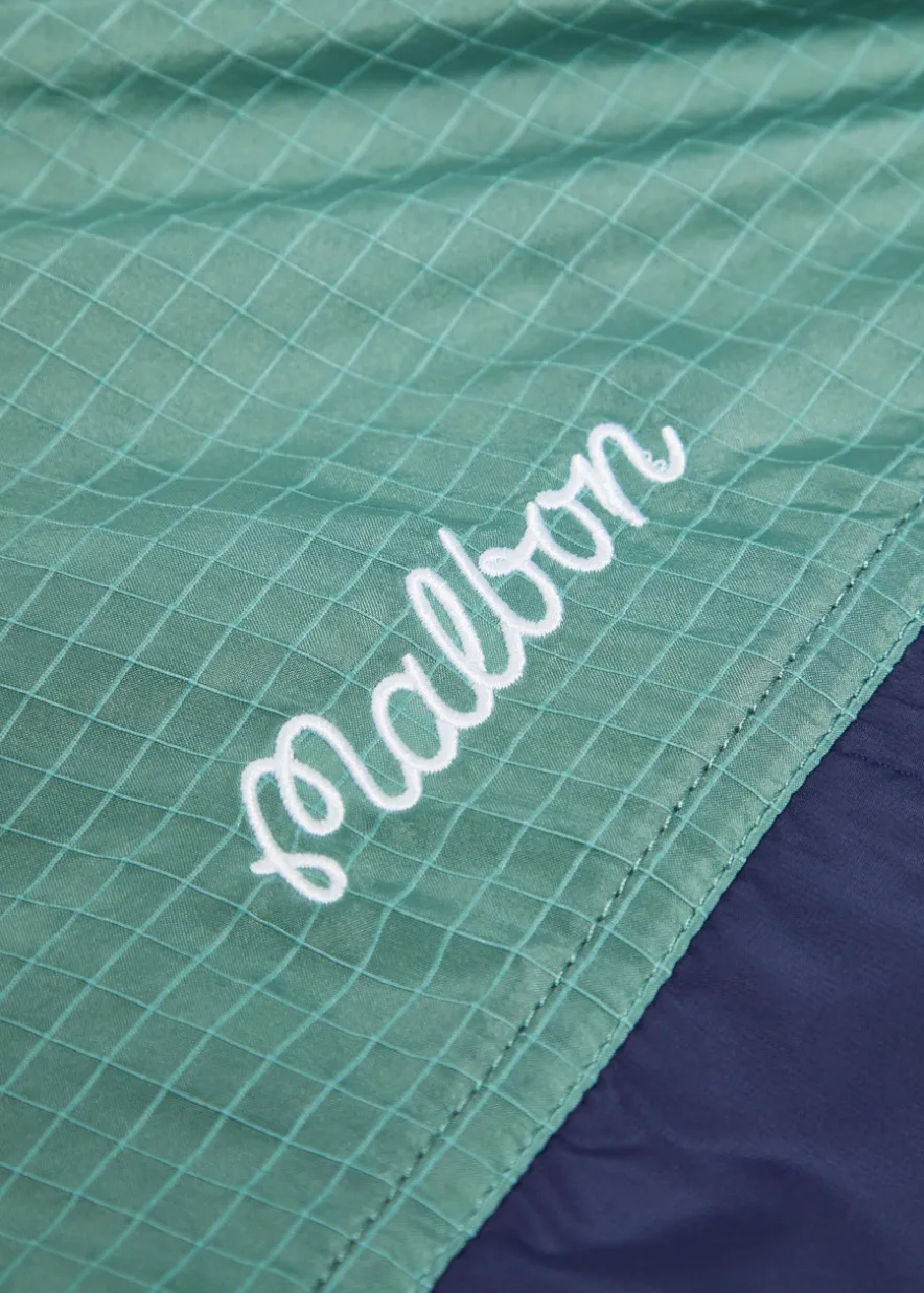 Caribe logo hooded shell jacket