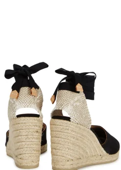 Carina 80 canvas wedge espadrilles