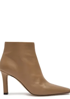 Carla 80 leather ankle boots
