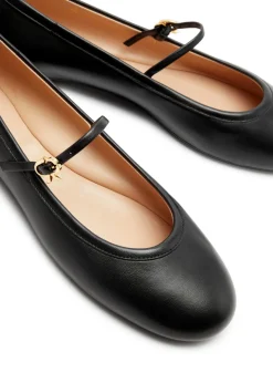 Carla 05 leather ballet flats