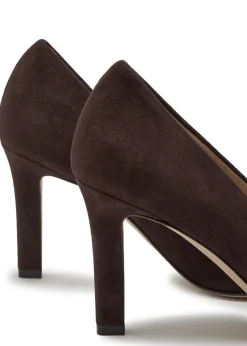 Carla 80 suede pumps