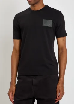 Carlifto logo stretch-cotton T-shirt