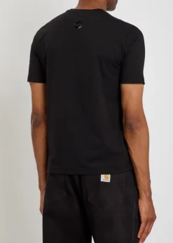 Carlifto logo stretch-cotton T-shirt