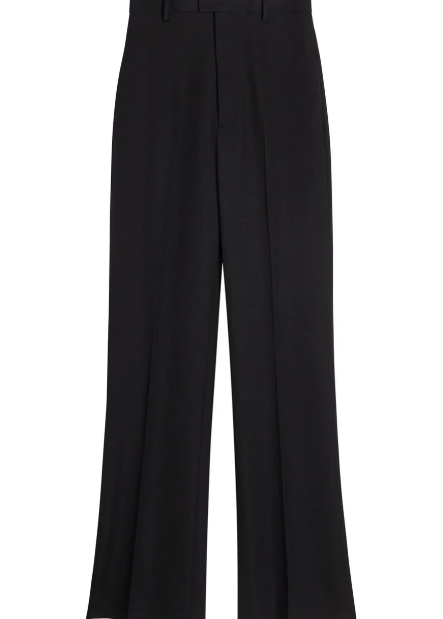 Carlo straight-leg wool trousers