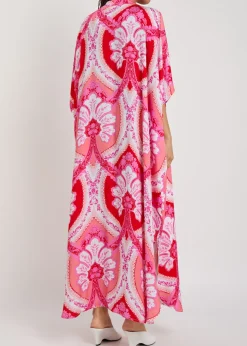 Carlotte printed woven maxi dress