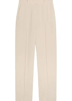 Carolyn straight-leg twill trousers