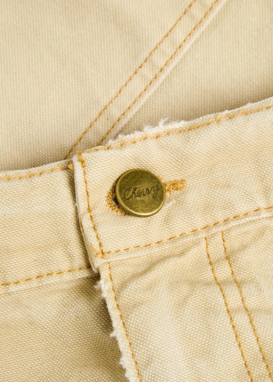 Carpenter canvas shorts