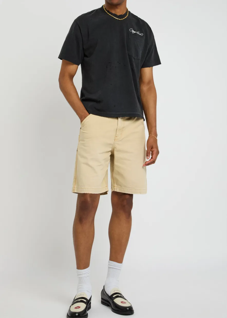 Carpenter canvas shorts
