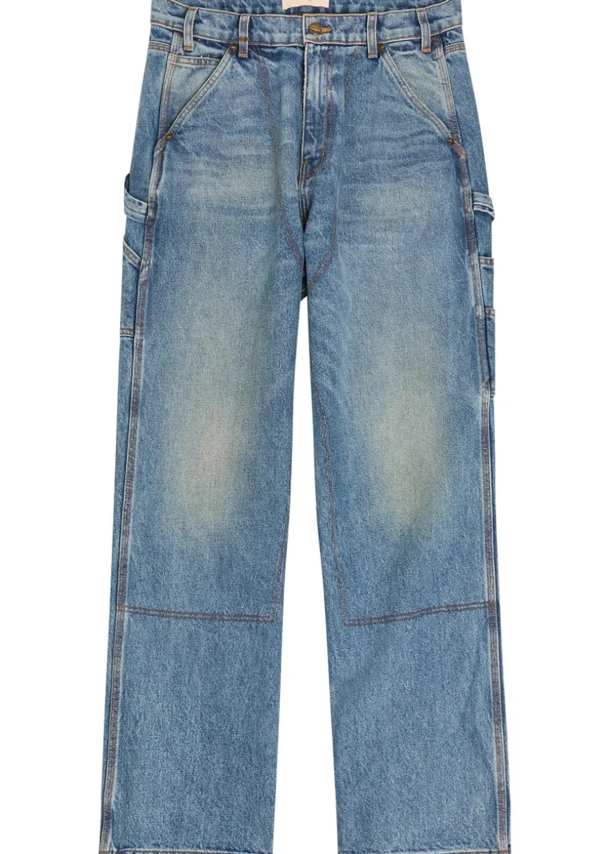 Carpenter relaxed straight-leg jeans
