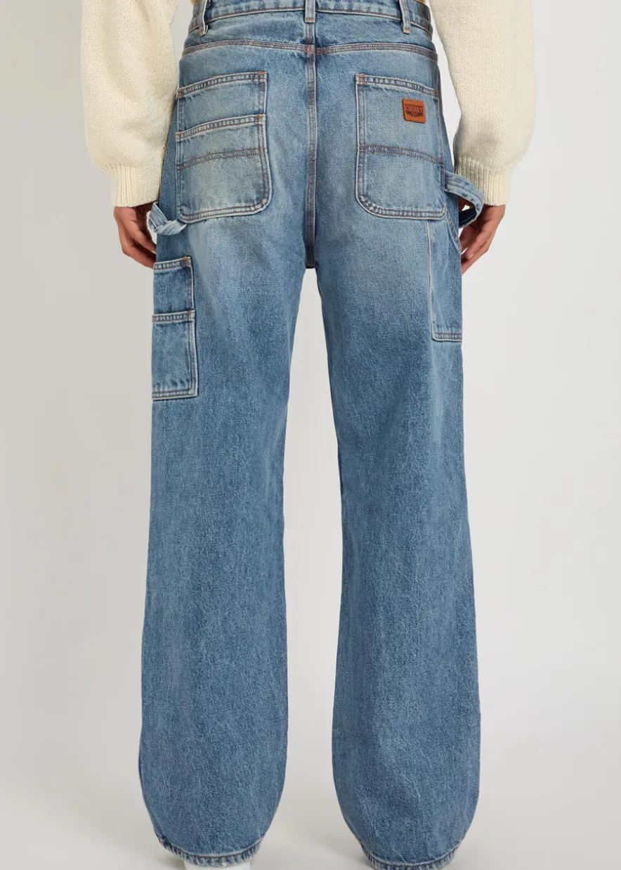 Carpenter relaxed straight-leg jeans