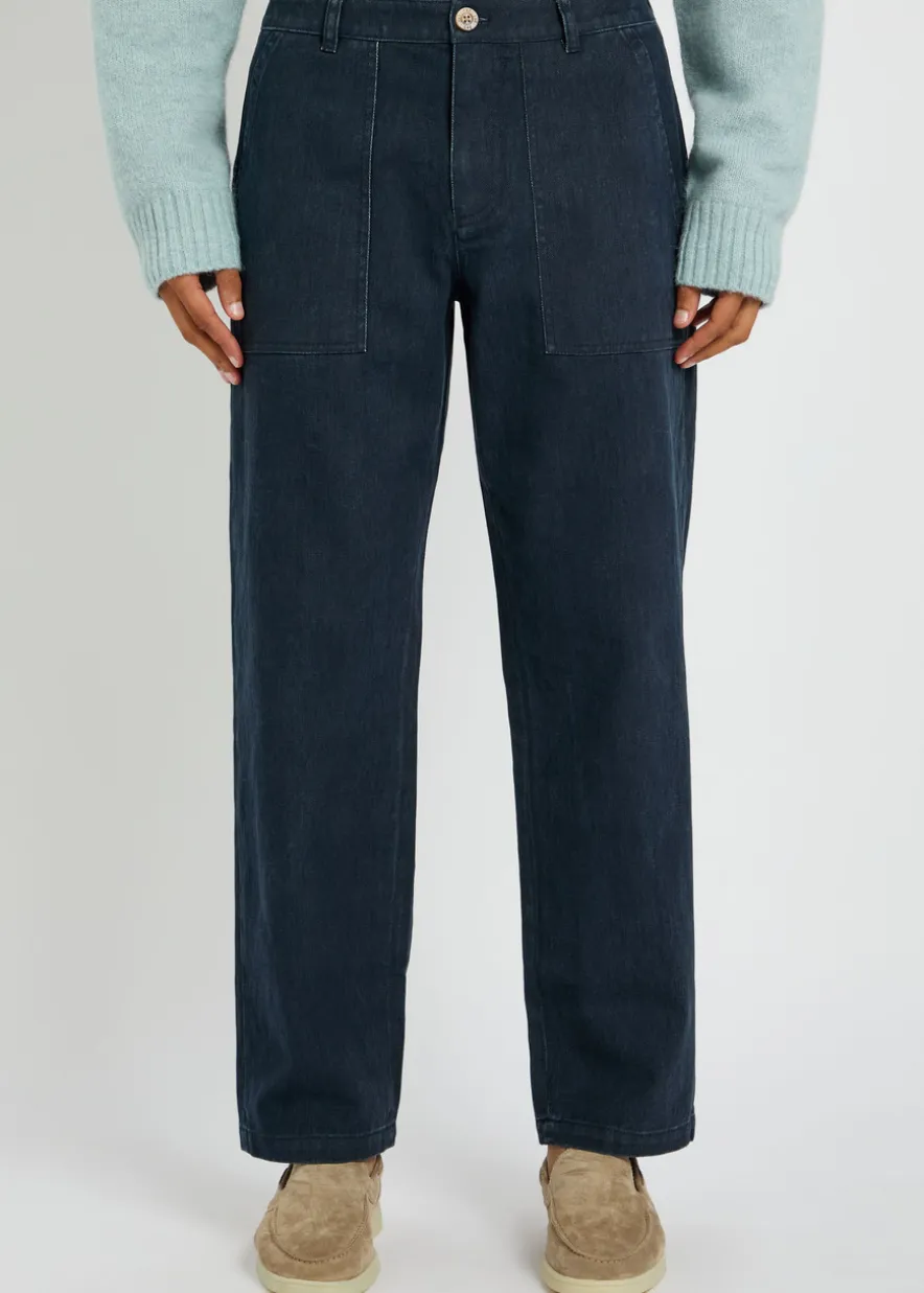 Carpenter twill trousers