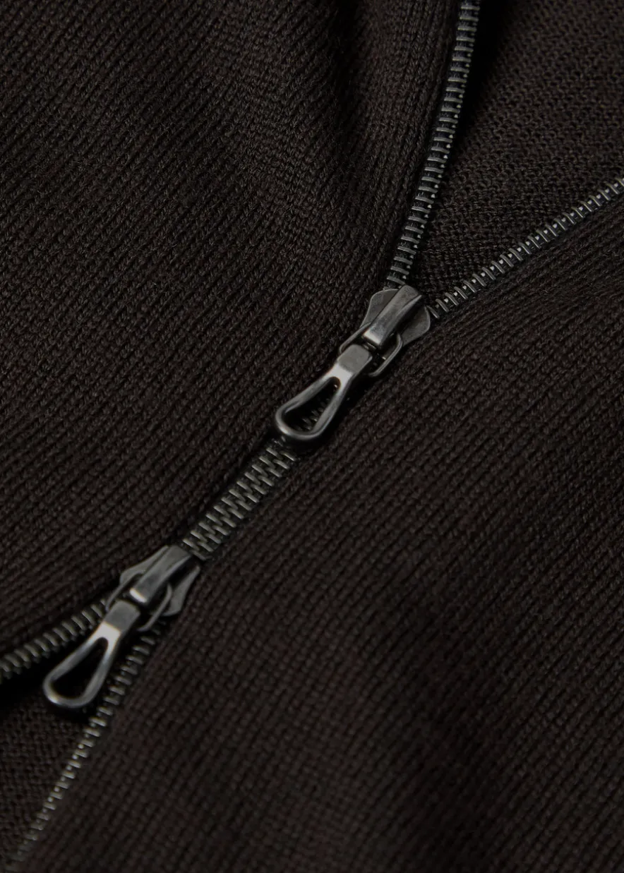 Carty hooded merino wool jumper
