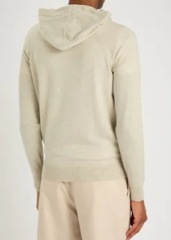 Carty hooded merino wool sweatshirt