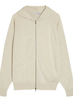 Carty hooded merino wool sweatshirt