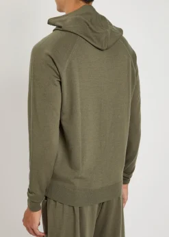 Carty hooded wool sweatshirt