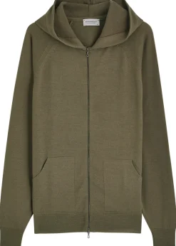 Carty hooded wool sweatshirt
