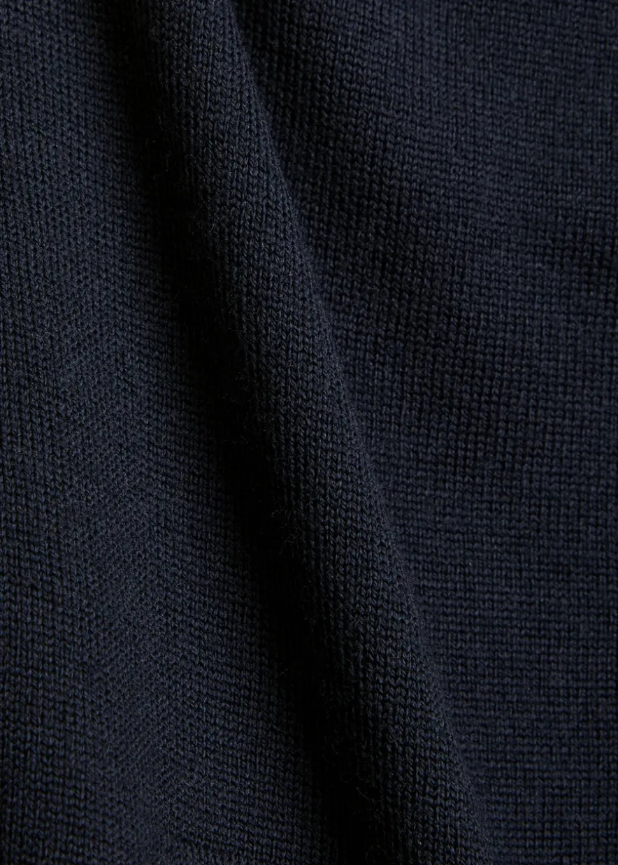 Carty hooded zip-through wool jumper