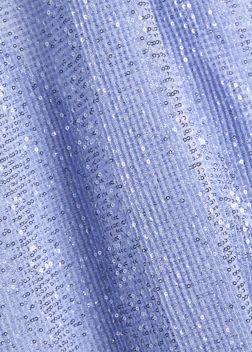 Casablanca sequin embellished stretch-mesh maxi dress