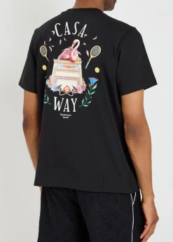 Casaway printed cotton T-shirt