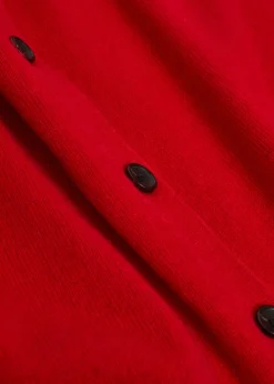 Cashmere and cotton-blend cardigan