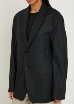 Cashmere-blend blazer