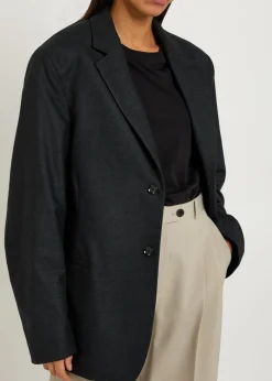 Cashmere-blend blazer