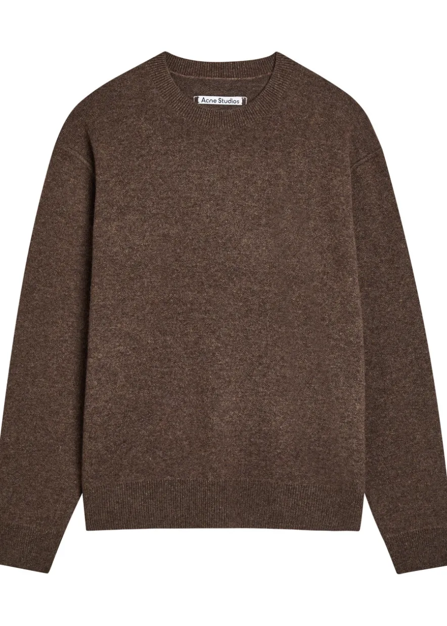 Cashmere-blend jumper