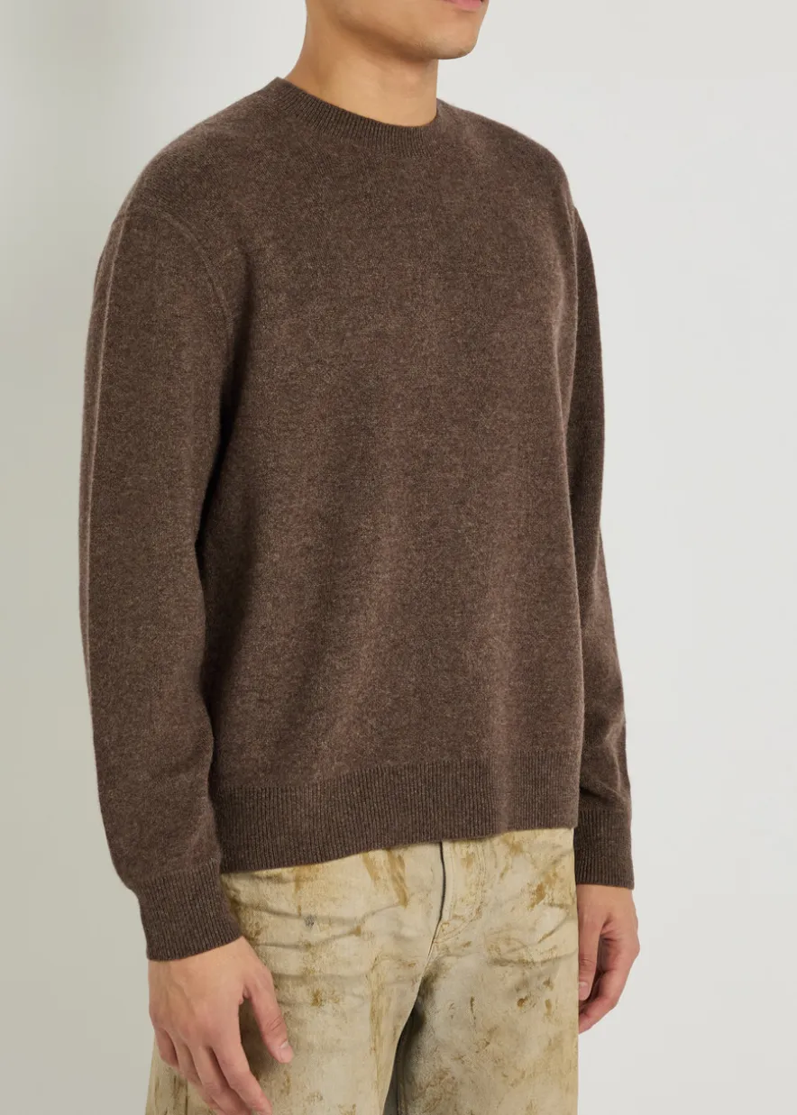 Cashmere-blend jumper