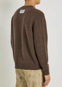 Cashmere-blend jumper