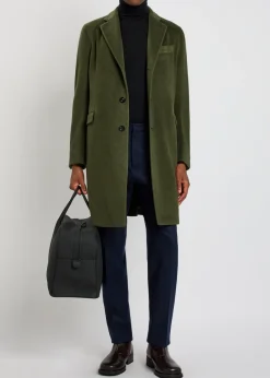 Cashmere long coat