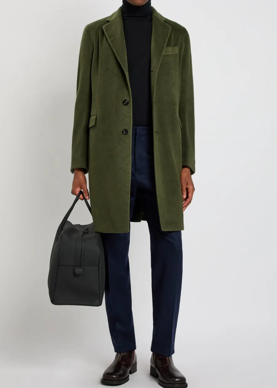 Cashmere long coat