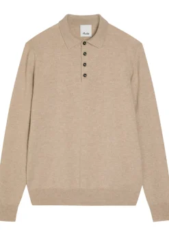 Cashmere polo jumper