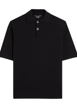 Cashmere polo shirt