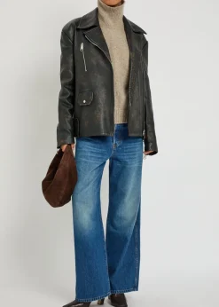 Catalina leather jacket