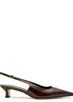 Catrina 35 patent leather slingback pumps