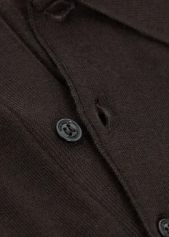 Caverhill merino wool polo shirt