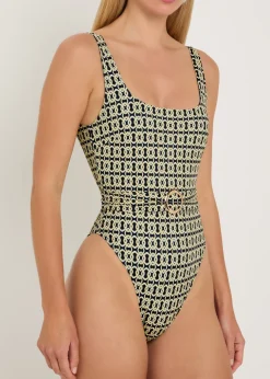 Cayman printed swimsuit