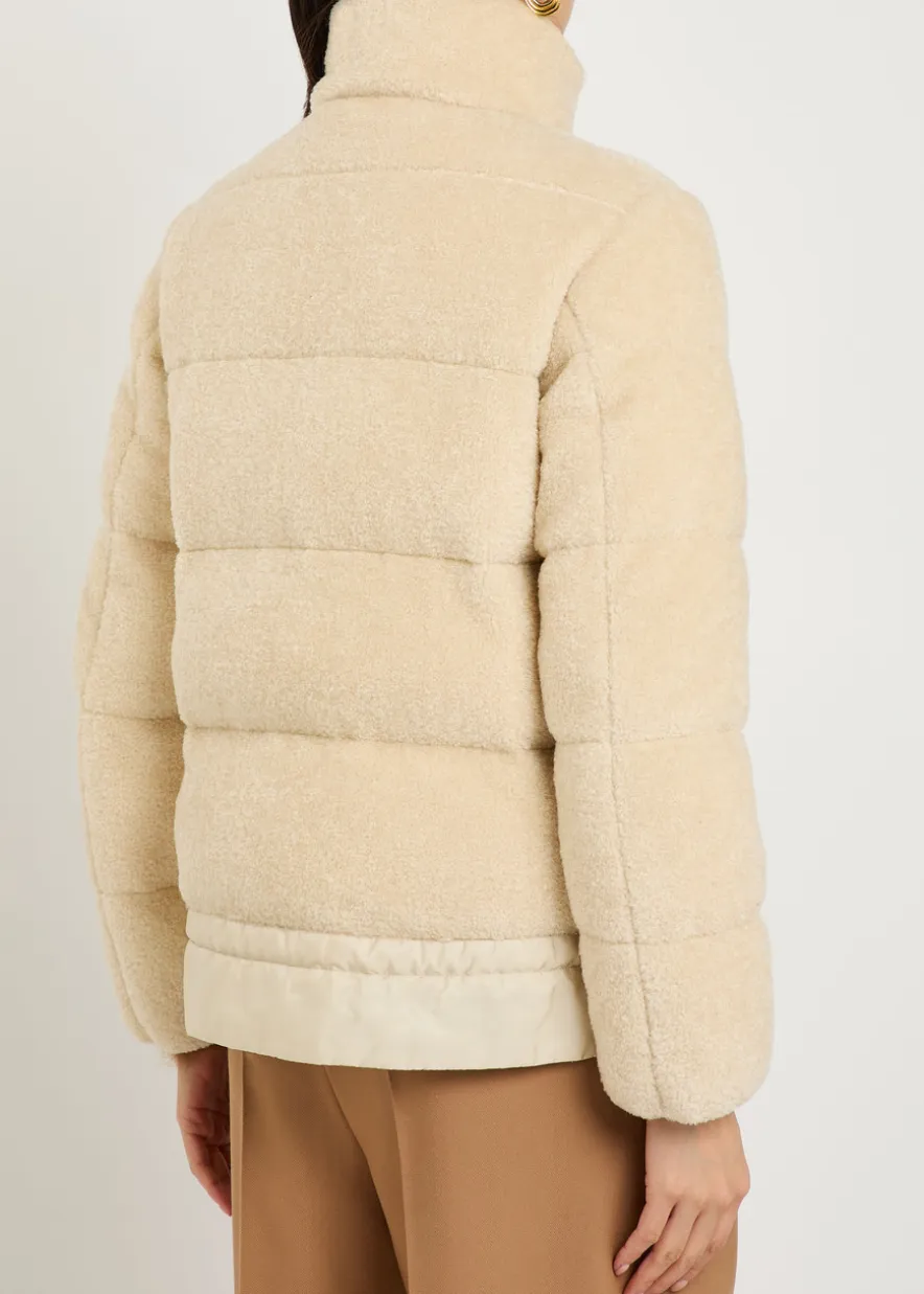 Cedre padded teddy jacket