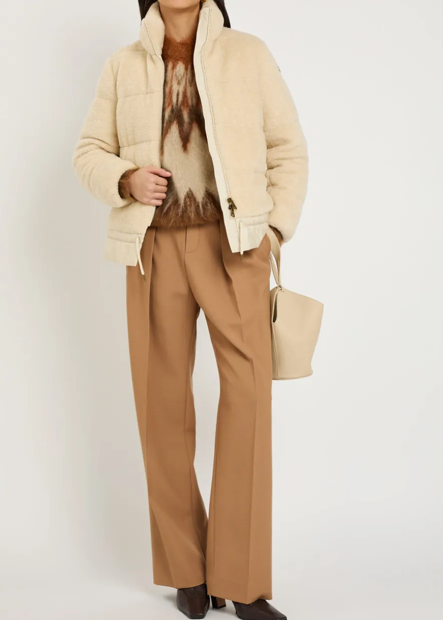 Cedre padded teddy jacket
