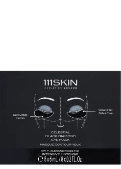 Celestial Black Diamond Eye Mask Box - Pack of 8